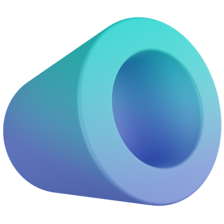 Cylinder  3D Icon