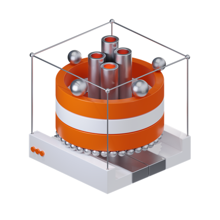 Cylinder  3D Icon