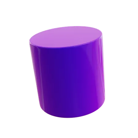 Cylinder  3D Icon