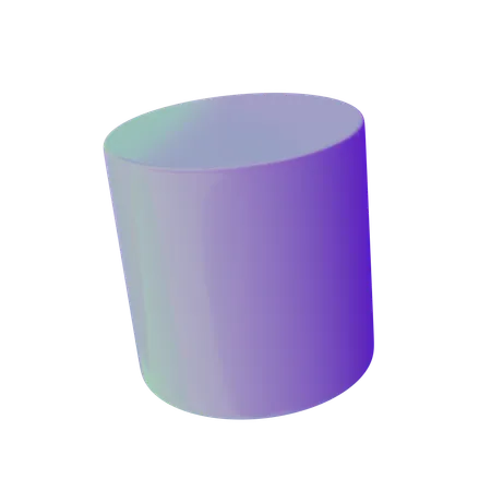 Cylinder  3D Icon