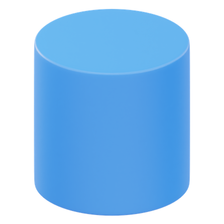 Cylinder  3D Icon