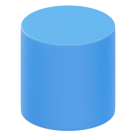 Cylinder  3D Icon