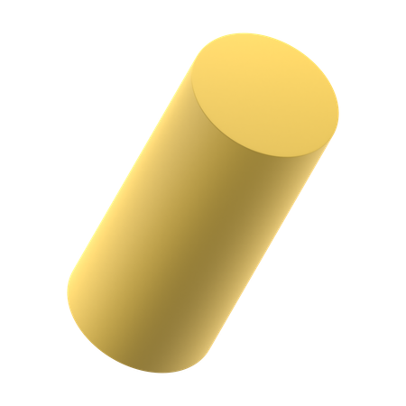 Cylinder  3D Icon