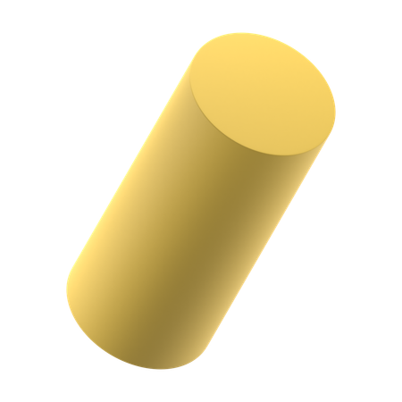 Cylinder  3D Icon