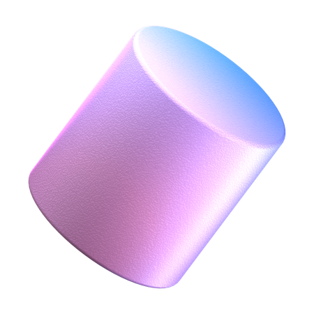Cylinder  3D Icon