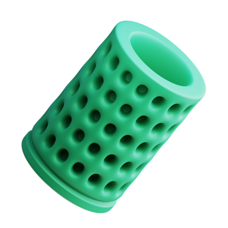 Cylinder Abstract  3D Icon