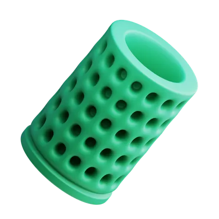 Cylinder Abstract  3D Icon
