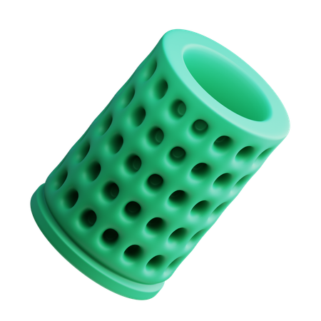 Cylinder Abstract  3D Icon