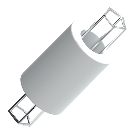 Cylinder Abstract Shape  3D Icon