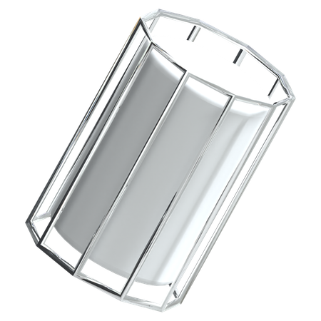 Cylinder Abstract Shape  3D Icon