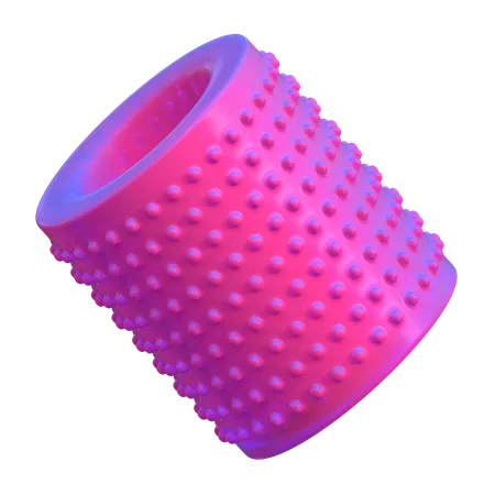 Cylinder Abstract Shape  3D Icon