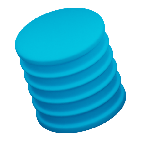 Cylinder Abstract Shape  3D Icon