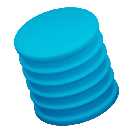 Cylinder Abstract Shape  3D Icon