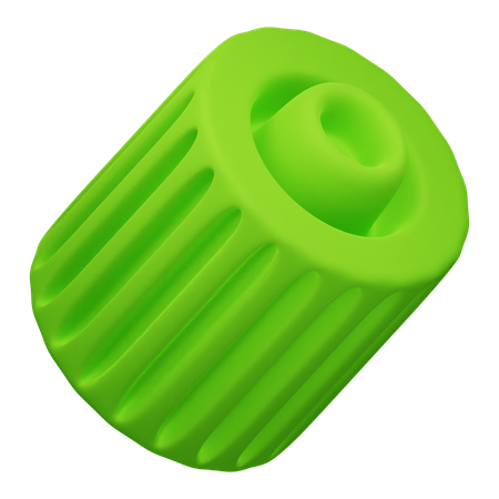 Cylinder Abstract Shape  3D Icon