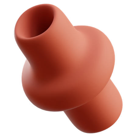 Cylinder Abstract Shape  3D Icon