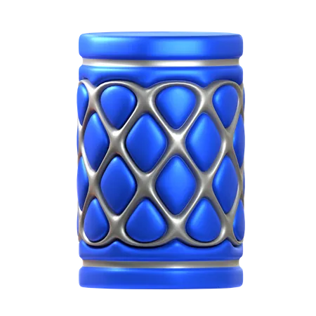 Cylinder Abstract Shape  3D Icon