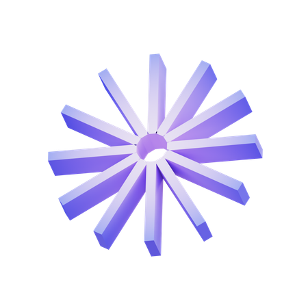 Cylinder Aestrick  3D Icon