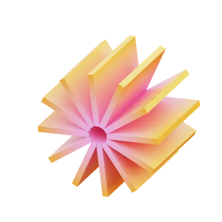 Cylinder Aestrick  3D Icon