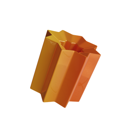 Cylinder Flower  3D Icon