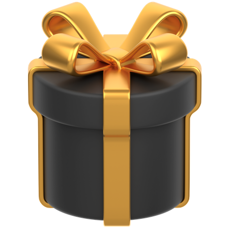 Cylinder Giftox  3D Icon