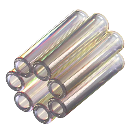 Cylinder Glass  3D Icon