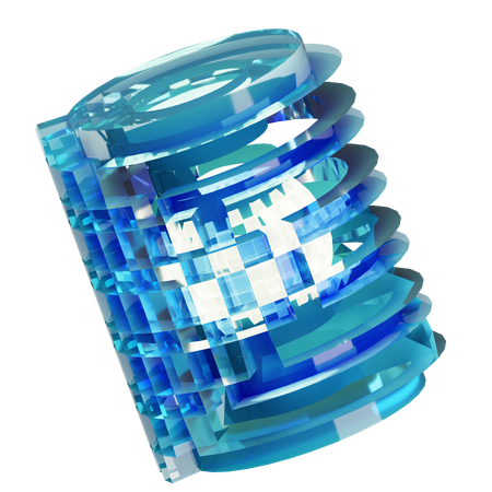 Cylinder Lamp  3D Icon
