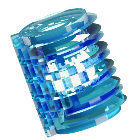 Cylinder Lamp  3D Icon