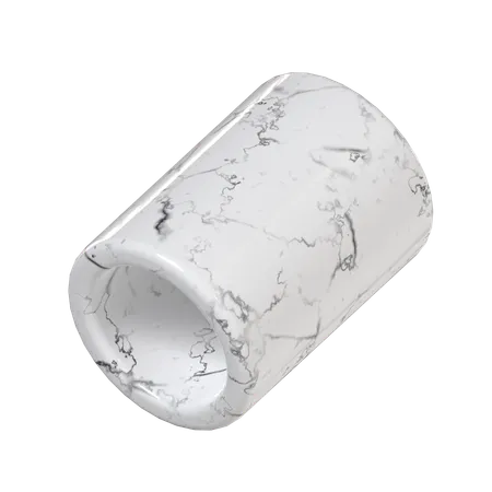 Cylinder Marble  3D Icon