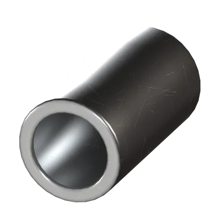 Cylinder Metal  3D Icon