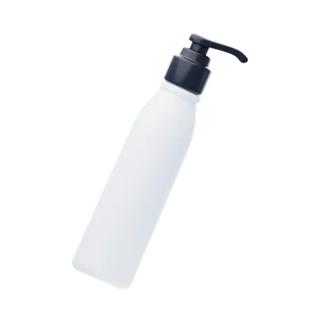 Cylinder Pump Bottle  3D Icon