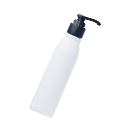 Cylinder Pump Bottle  3D Icon