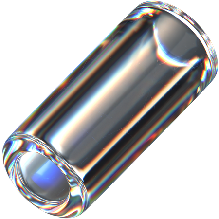 Cylinder Shape  3D Icon