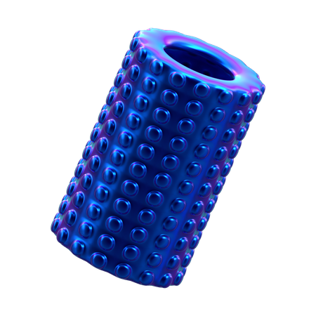 Cylinder Shape  3D Icon