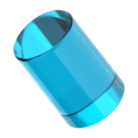 Cylinder Shape  3D Icon