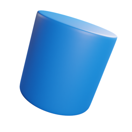 Cylinder Shape  3D Icon