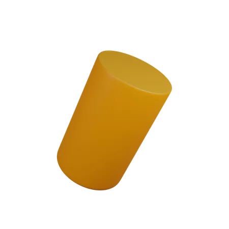 Cylinder shape  3D Icon