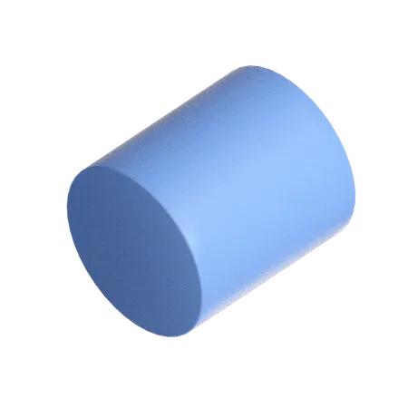 Cylinder Shape  3D Icon