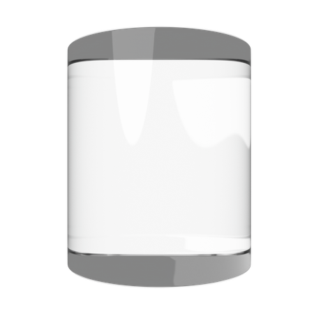 Cylinder Shape  3D Illustration