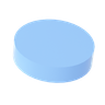 cylinder shape 3d logo