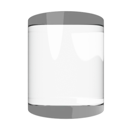 Cylinder Shape  3D Illustration