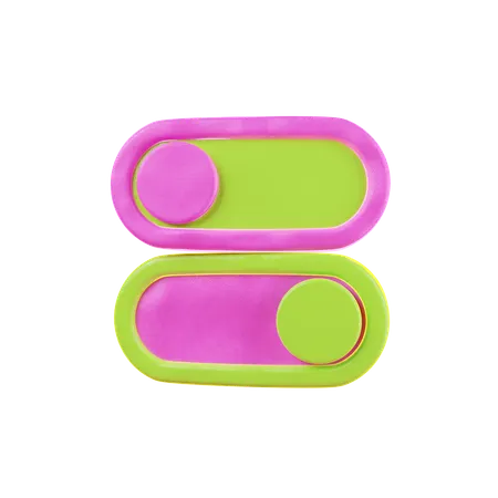 Cylinders Abstract Shape  3D Icon