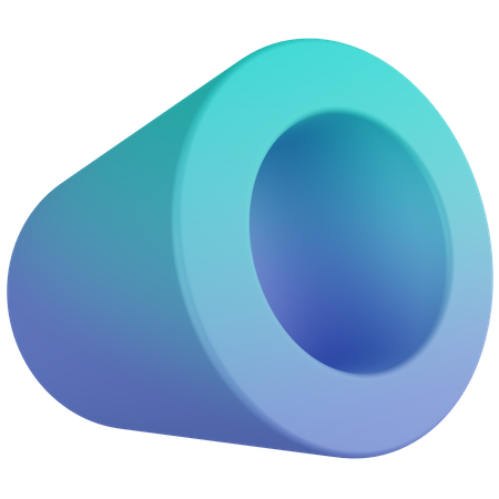 Cylindre  3D Icon