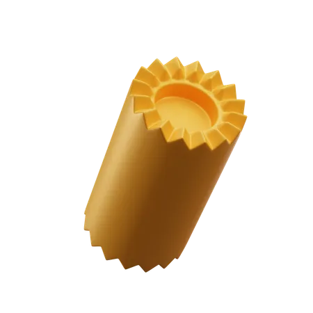 Fleur de cylindre  3D Icon