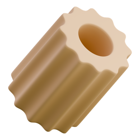 Fleur de cylindre  3D Icon