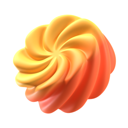 Forme abstraite de cylindre  3D Icon