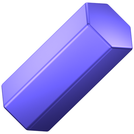 Forme abstraite de cylindre  3D Icon