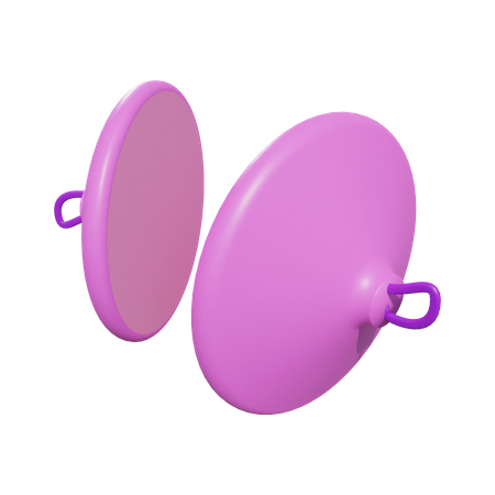 Cymbals  3D Illustration