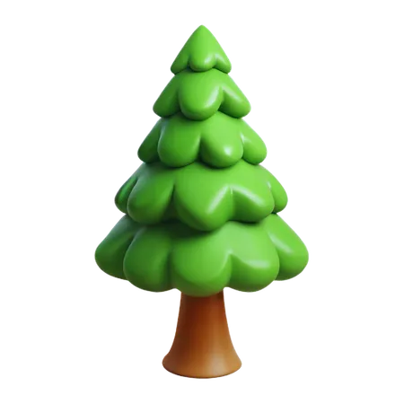 Cypress Tree  3D Icon