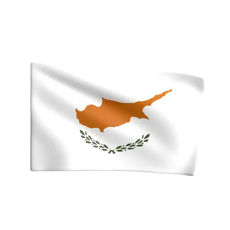 Cyprus Flag  3D Icon