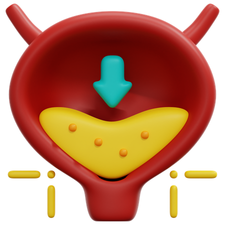 Cystitis  3D Icon